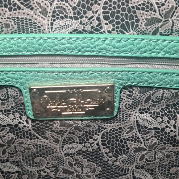 Share Pink Haley Lavendar Tote Bag with floral pattern - Picture 4 of 7